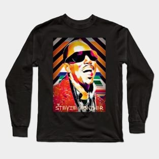 Stevie Wonder Long Sleeve T-Shirt